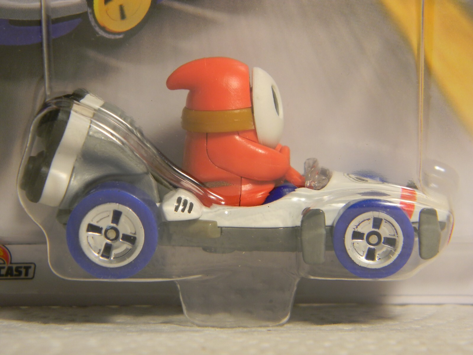 Hot Wheels, Mariokart, 1:64, “Shy Guy” ‘B-Dasher’, New, Unopened Package