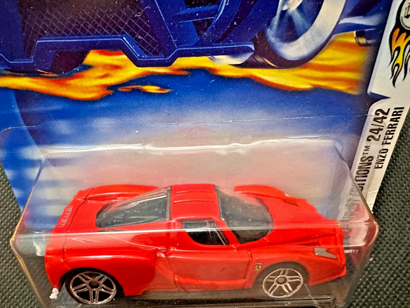 Hot Wheels 2003 First Editions #24/42 Red Enzo Ferrari #036 VHTF – LIKE MINT