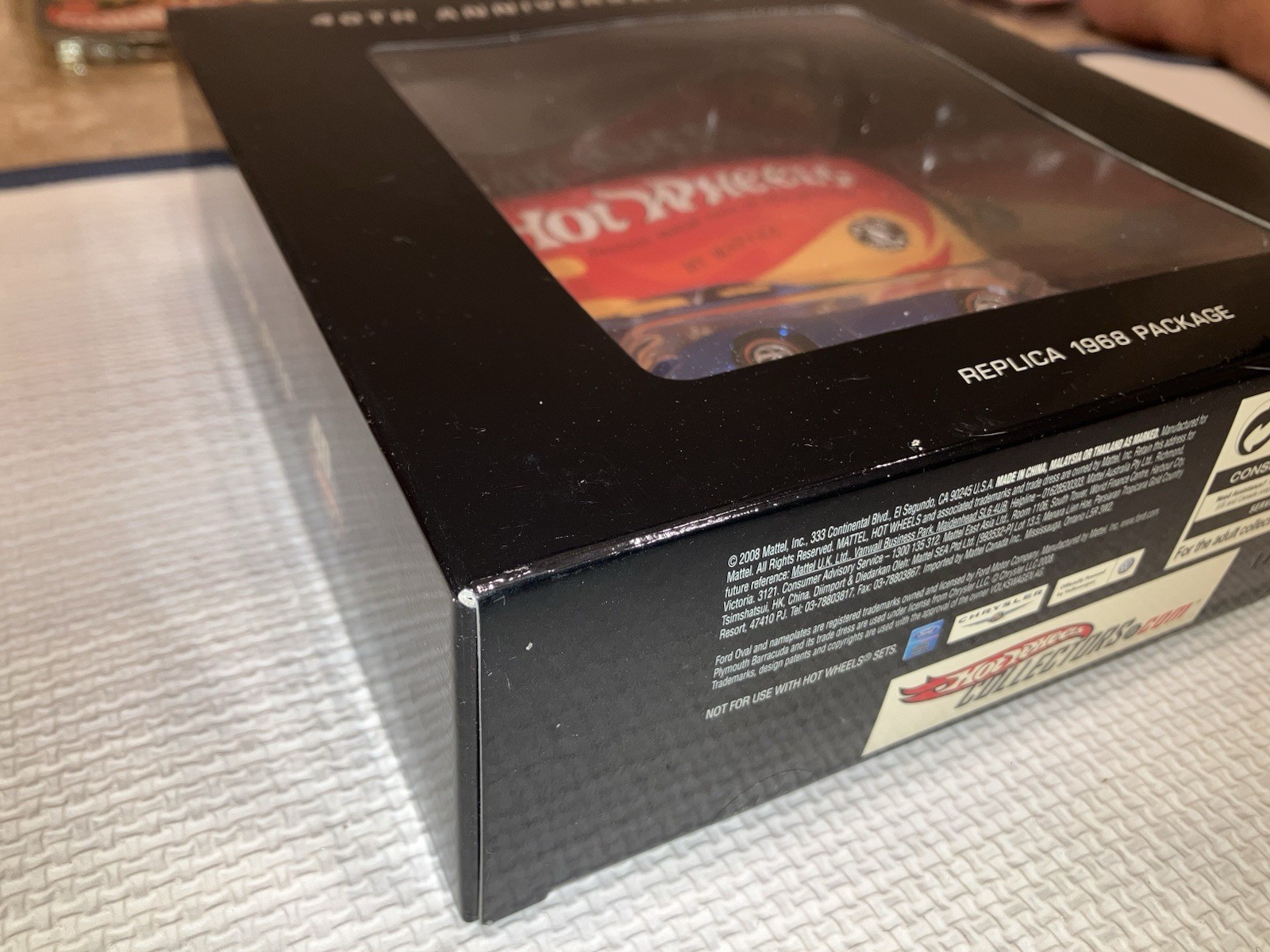 Hot Wheels Redline CUSTOM OTTO Mint In Box, Club Exclusive 0614, 2713/4000 RARE!