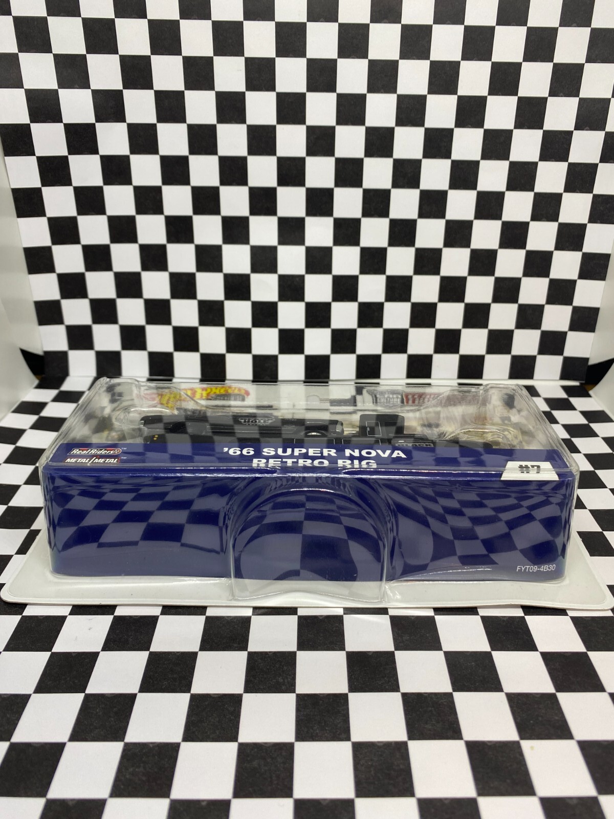 Hot Wheels 2018 Team Transport Series Black 1966 Super Nova & Retro Rig 1/64