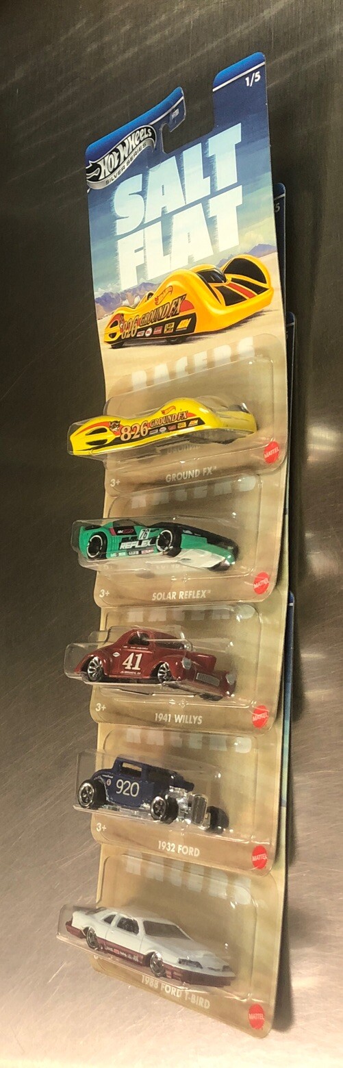 HOT WHEELS 2025 SALT FLAT SILVER SERIES ( SET OF 5 ) 1988 FORD FREE SHIPPING
