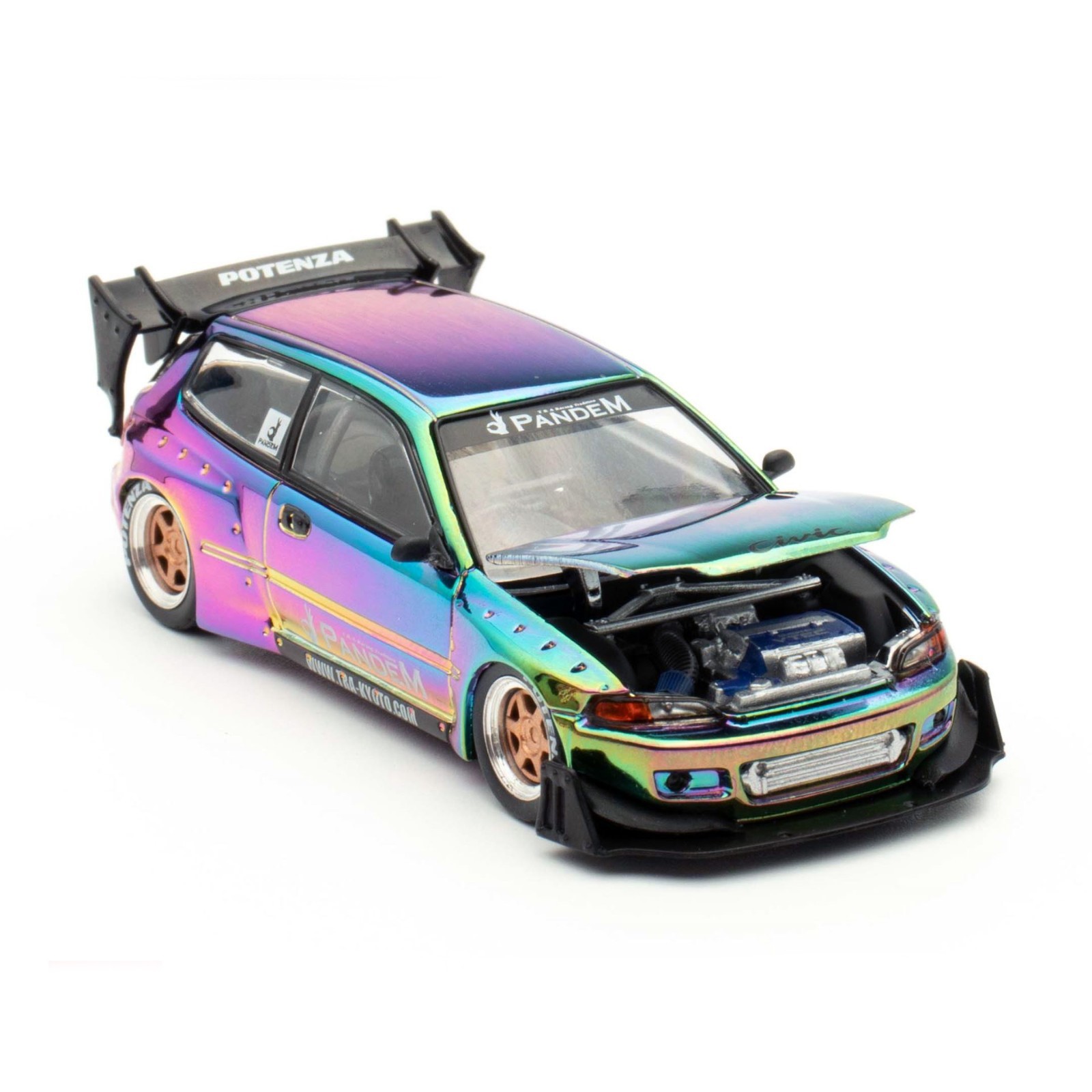 POP RACE HONDA CIVIC PANDEM EG6 INDONESIA DIECAST EXPO EVENT EDITION 2024