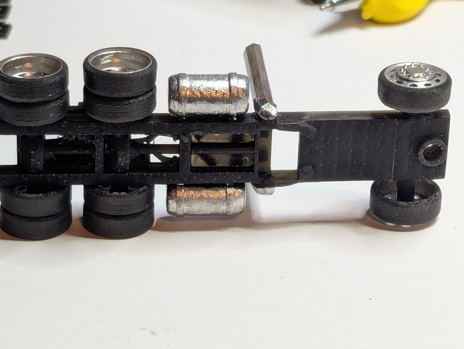 1/64 Scale Custom 3D printed M2 C-60 Tandem Axle Base/Wheels (Updated Version)