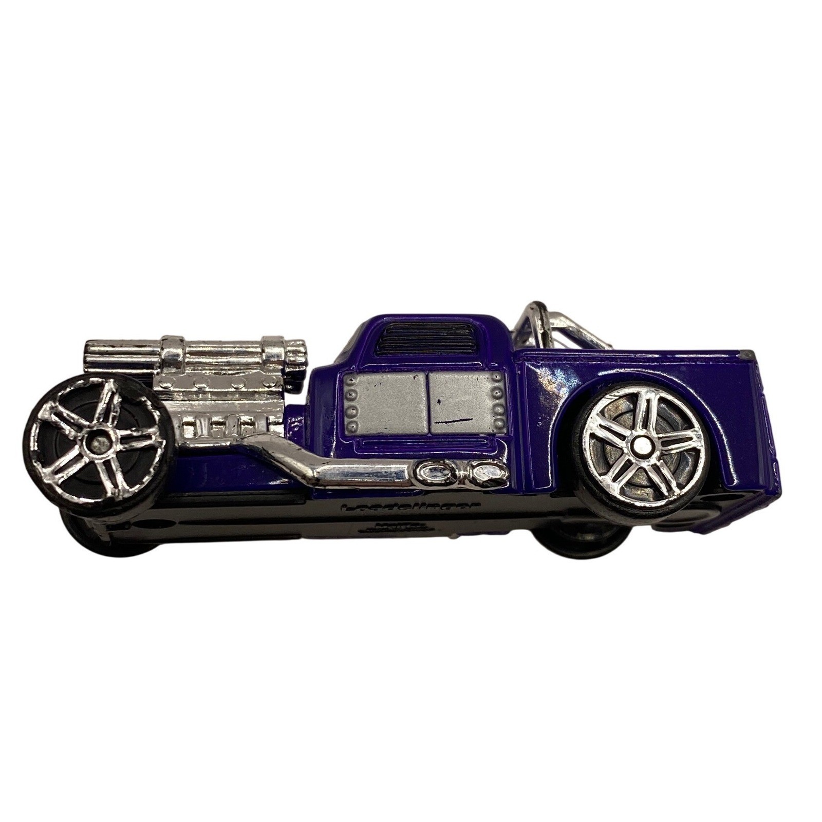 Maisto Leadslinger Purple Custom Hot Rod Diecast Pickup Truck 1/64 Scale Toy