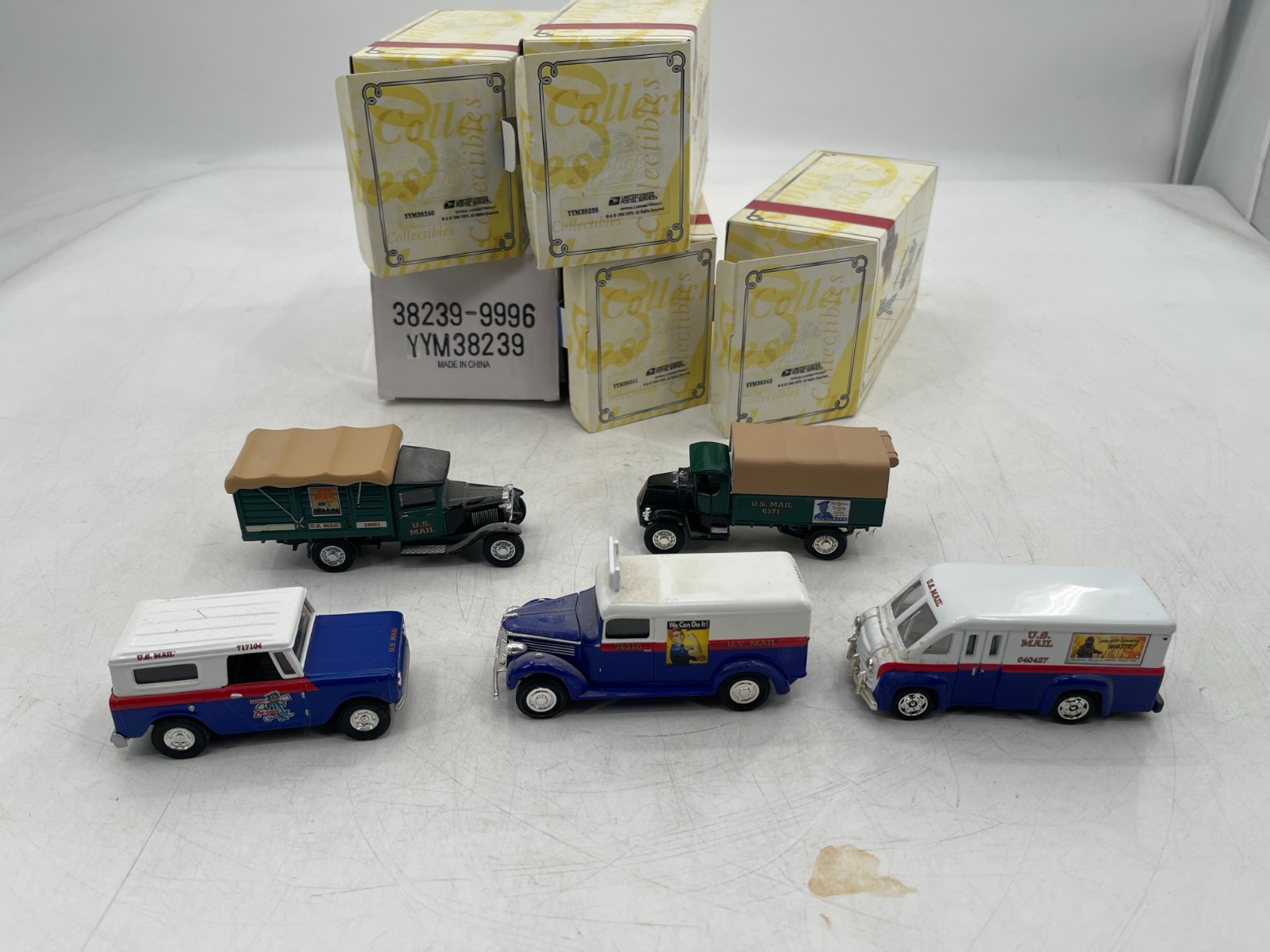 Matchbox United States Postal Vehicles YYM38238 39 40 41 42