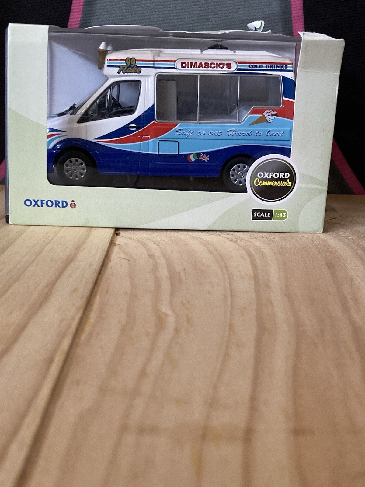 1:43 Dimascio’s Mercedes Sprinter Ice Cream Van. Please read full description.
