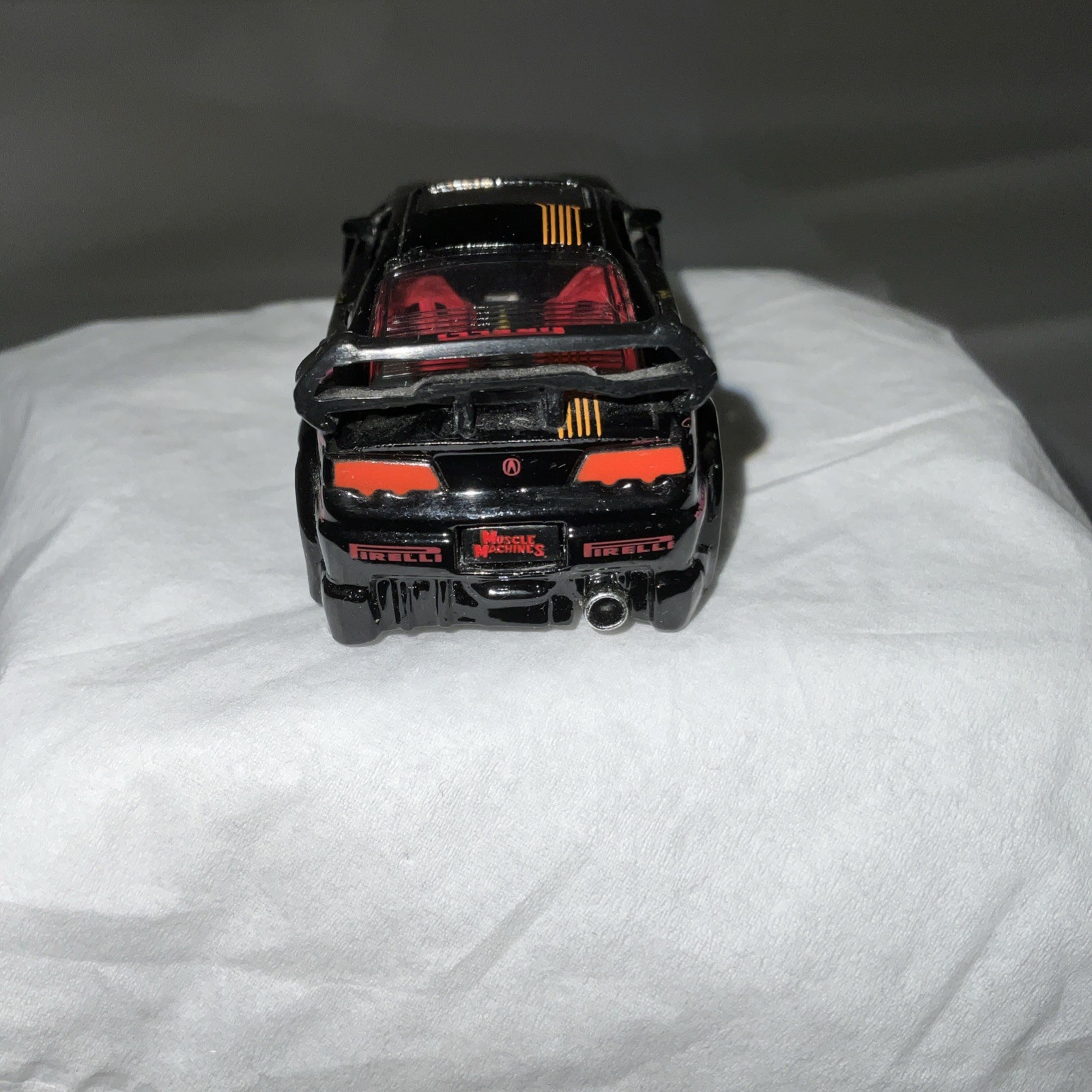 Muscle Machines2002 BlackNissanZeal Upmost Quality 1:64 Hood Does Not Stay Open-