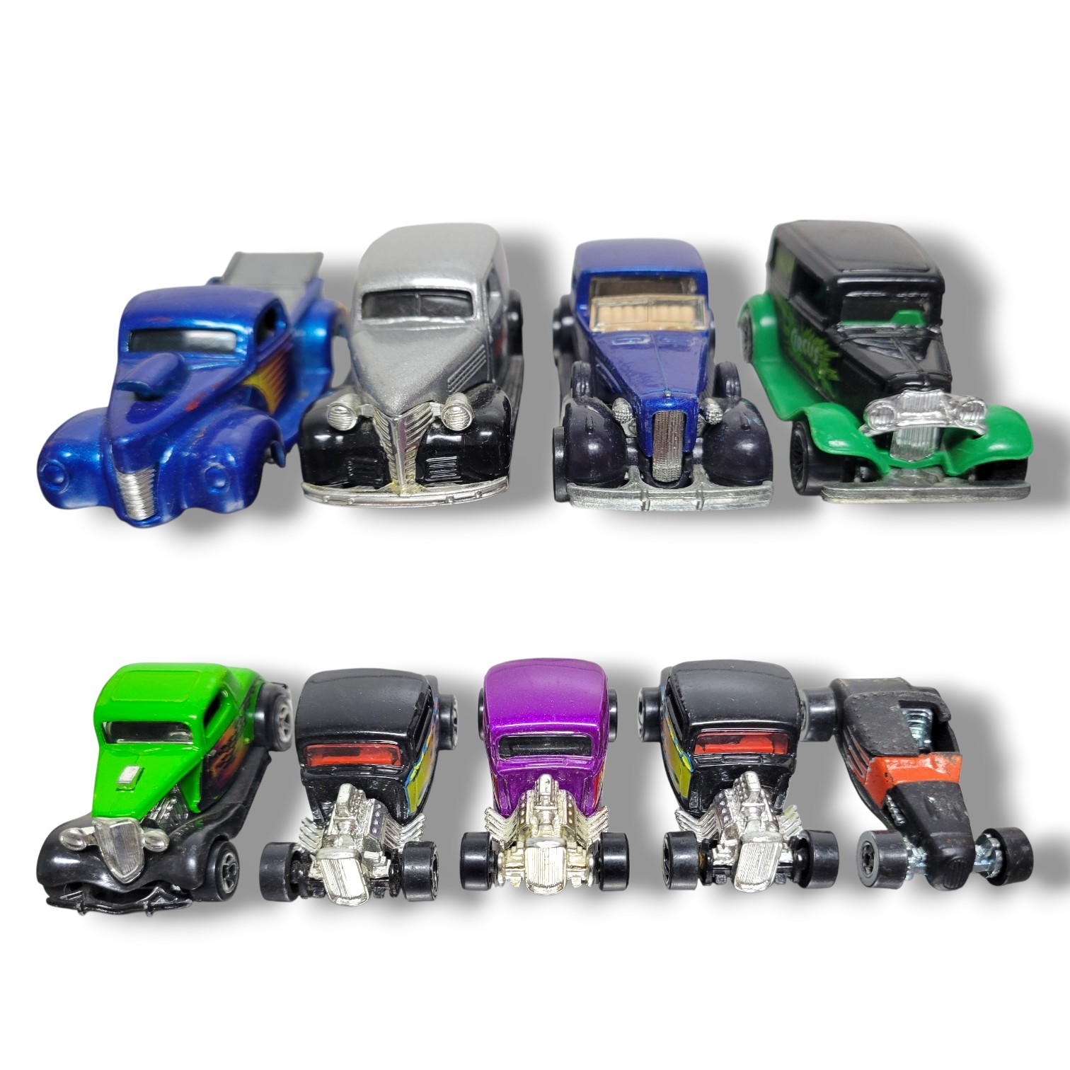 Hot Wheels Custom Hot Rod Lot Of 9 (1979–1998) – Vintage & Classic Die-Cast Cars