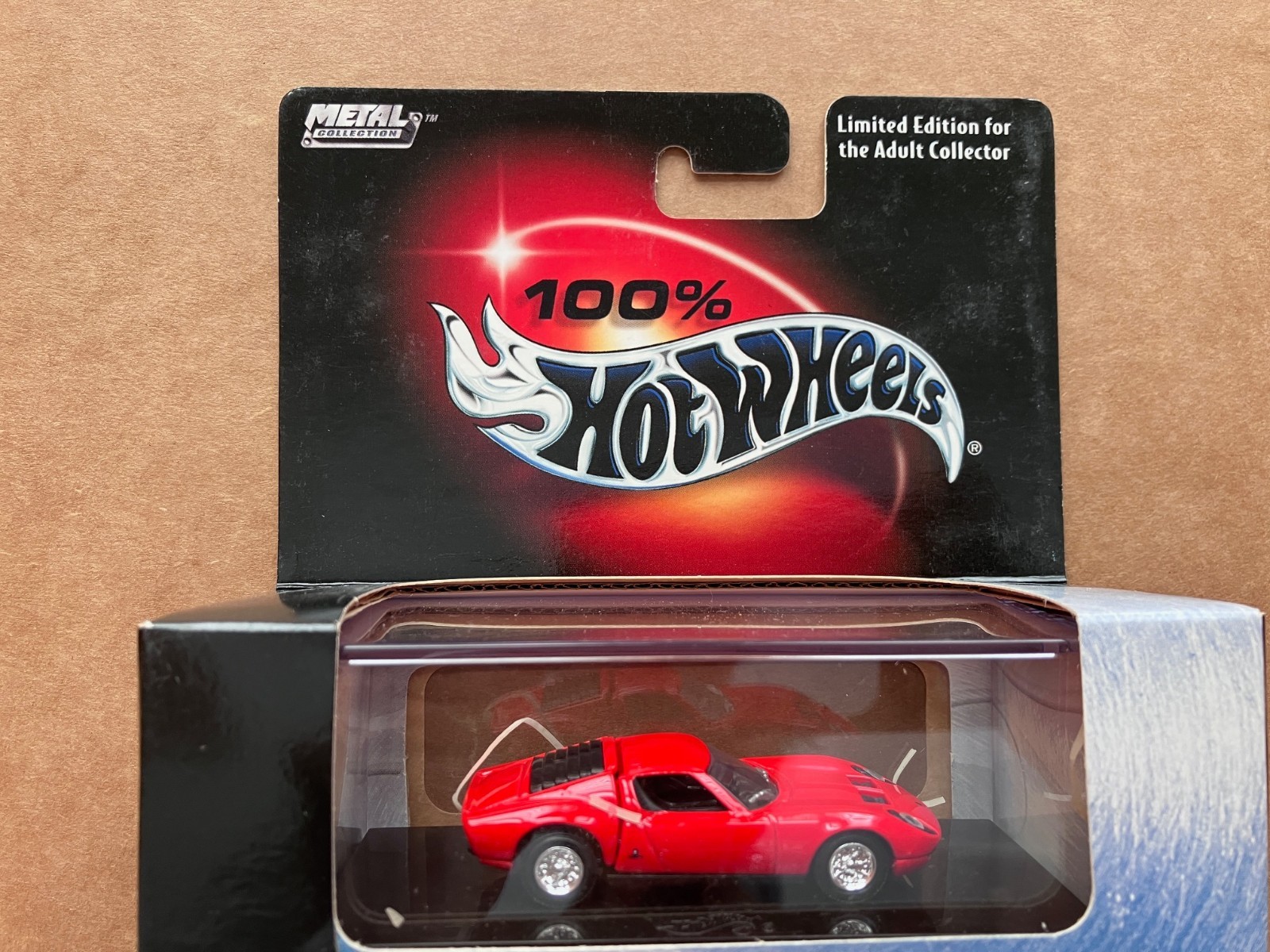 100% Hot Wheels 2000 Lamborghini Miura 54554 Red