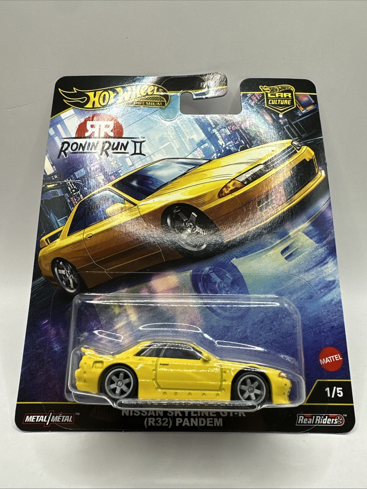 2025 Hot Wheels Premium Ronin Run 2 Case M Nissan Skyline GT-R R32 Pandem