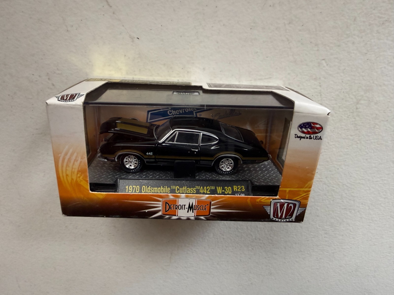 M2 Machines Detroit-Muscle 1970 Oldsmobile Cutlass 442 W-30 R23 13-08 F17