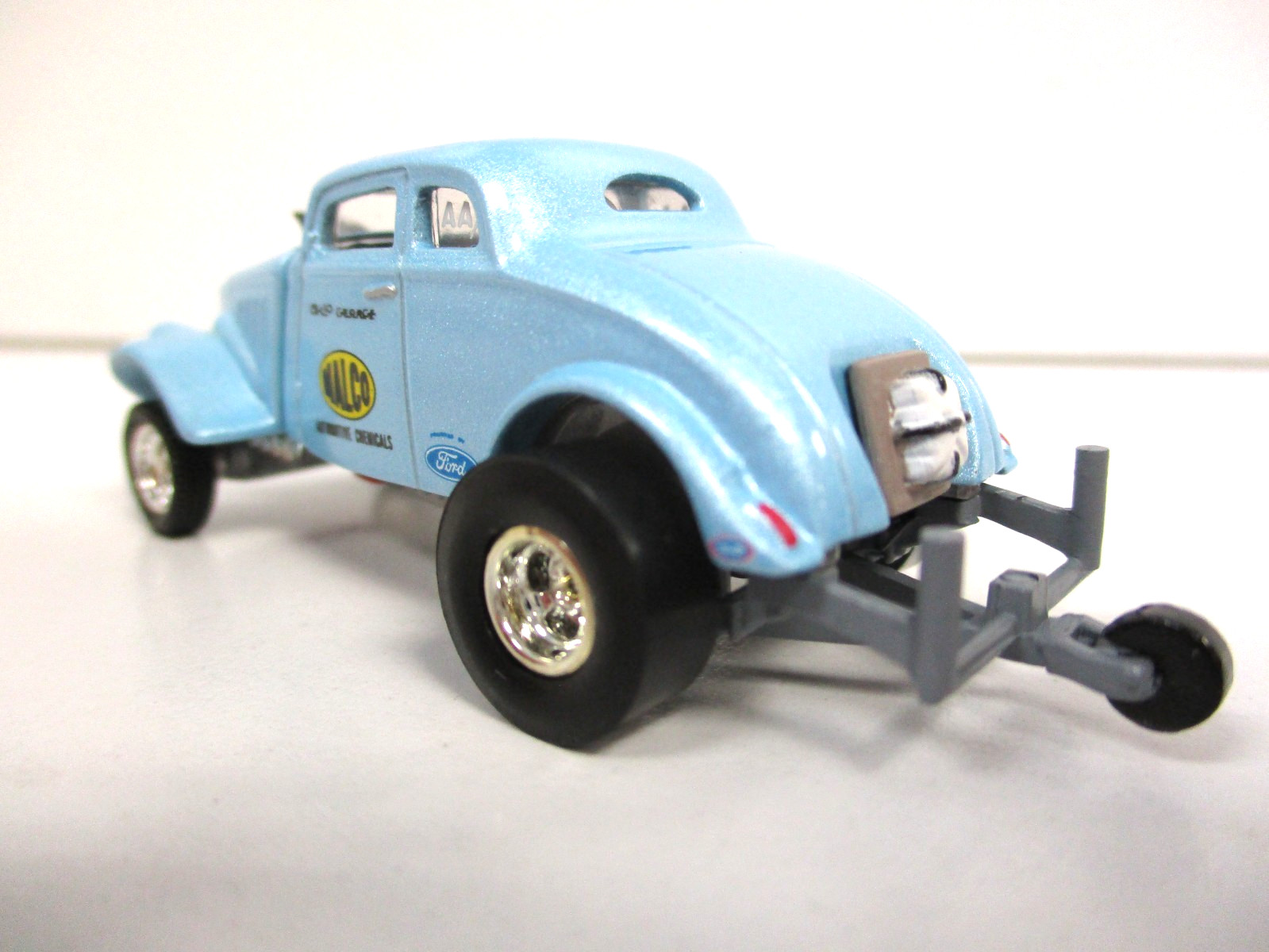 HOT WHEELS – “OHIO” GEORGE MONTGOMERY 1933 WILLYS GASSER DRAG CAR – REAL RIDERS