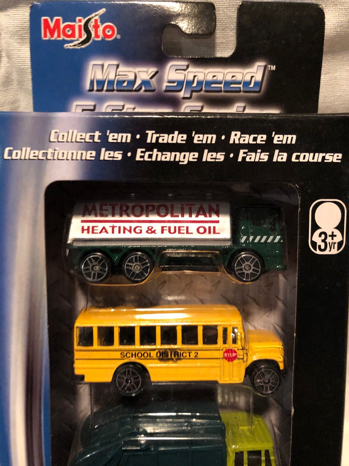 Vintage Maisto Hometown Max Speed 5 Star Series Diecast Metal Collection 2001