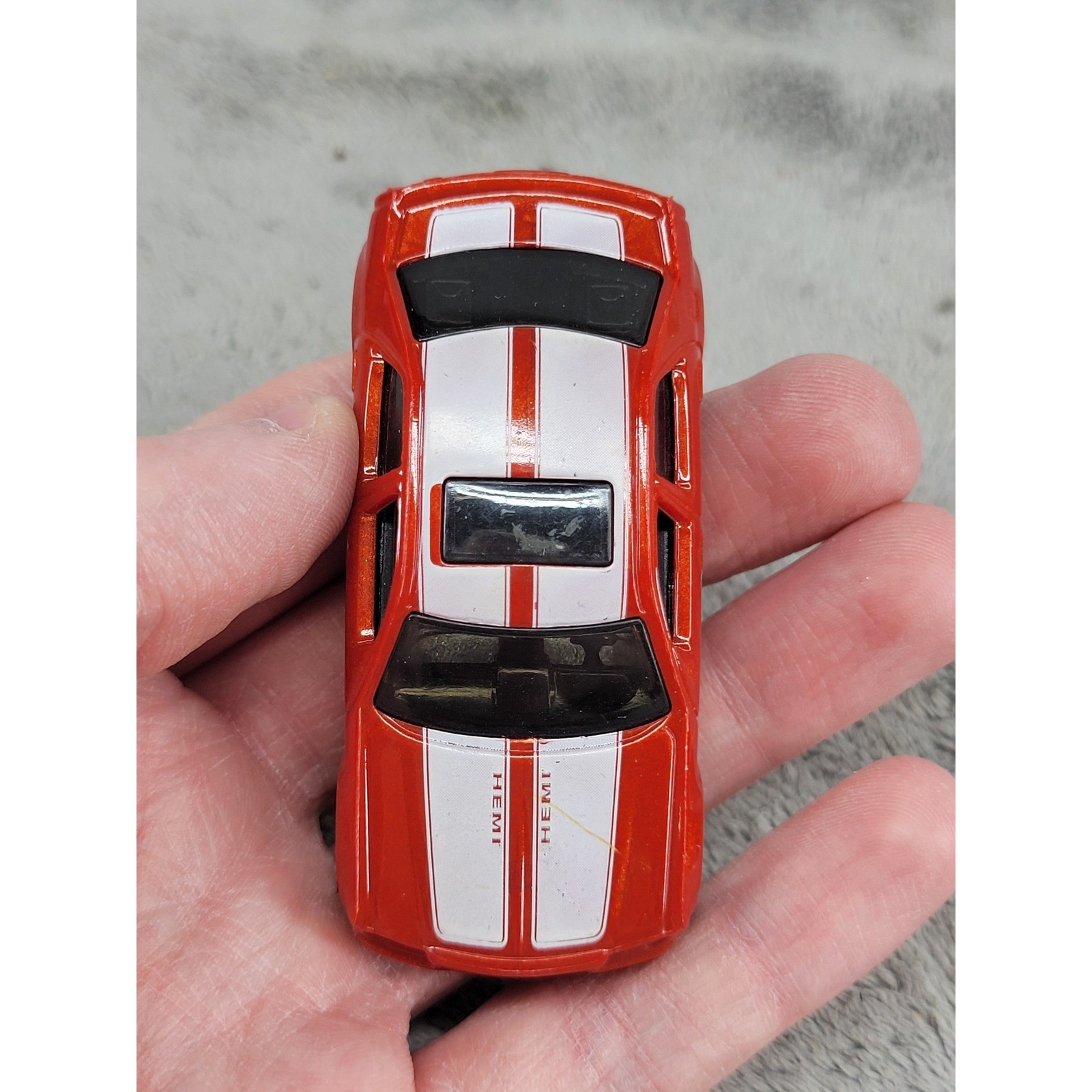 Hot Wheels 2005 First Editions Chrysler 300C Hemi Red White Stripes 1:64 Diecast