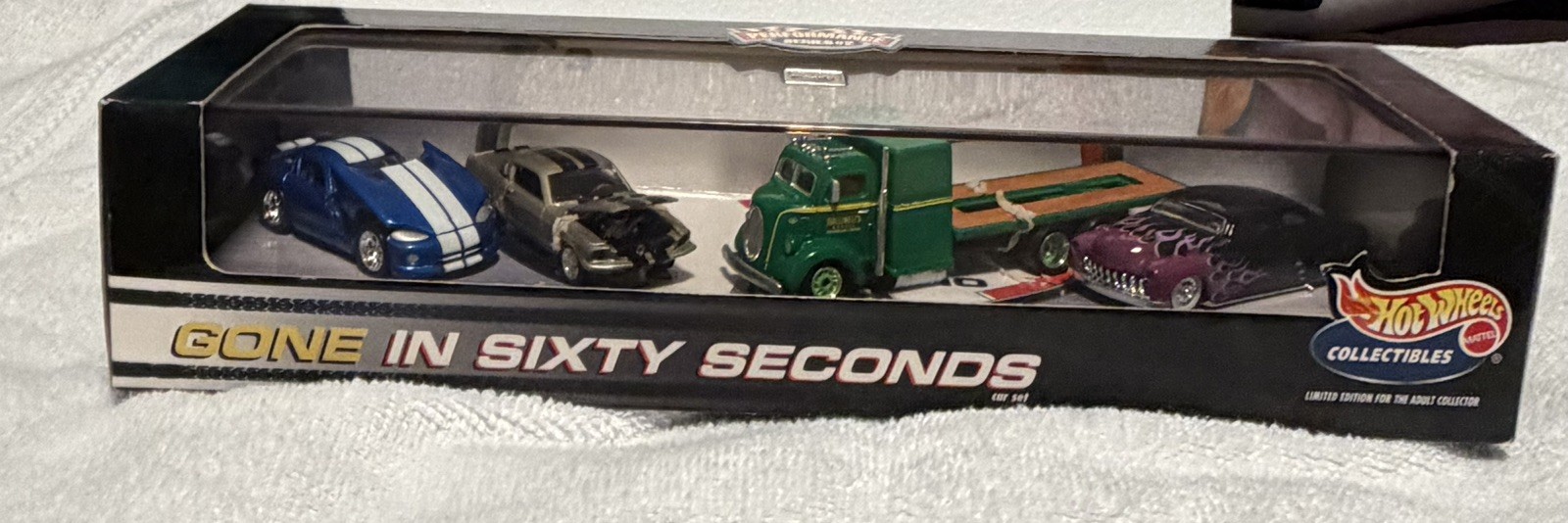 Hot Wheels Collectibles Performance Series 2 “Gone in Sixty Seconds” 4 Car Set 