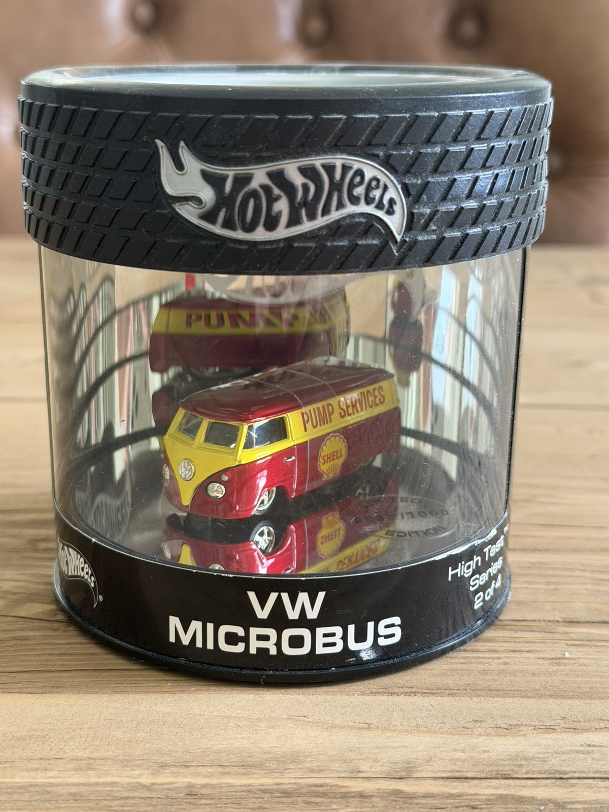 Hot Wheels Hobby Only Showcase (Oil Can) SHELL VW Micro Bus #5835/7000