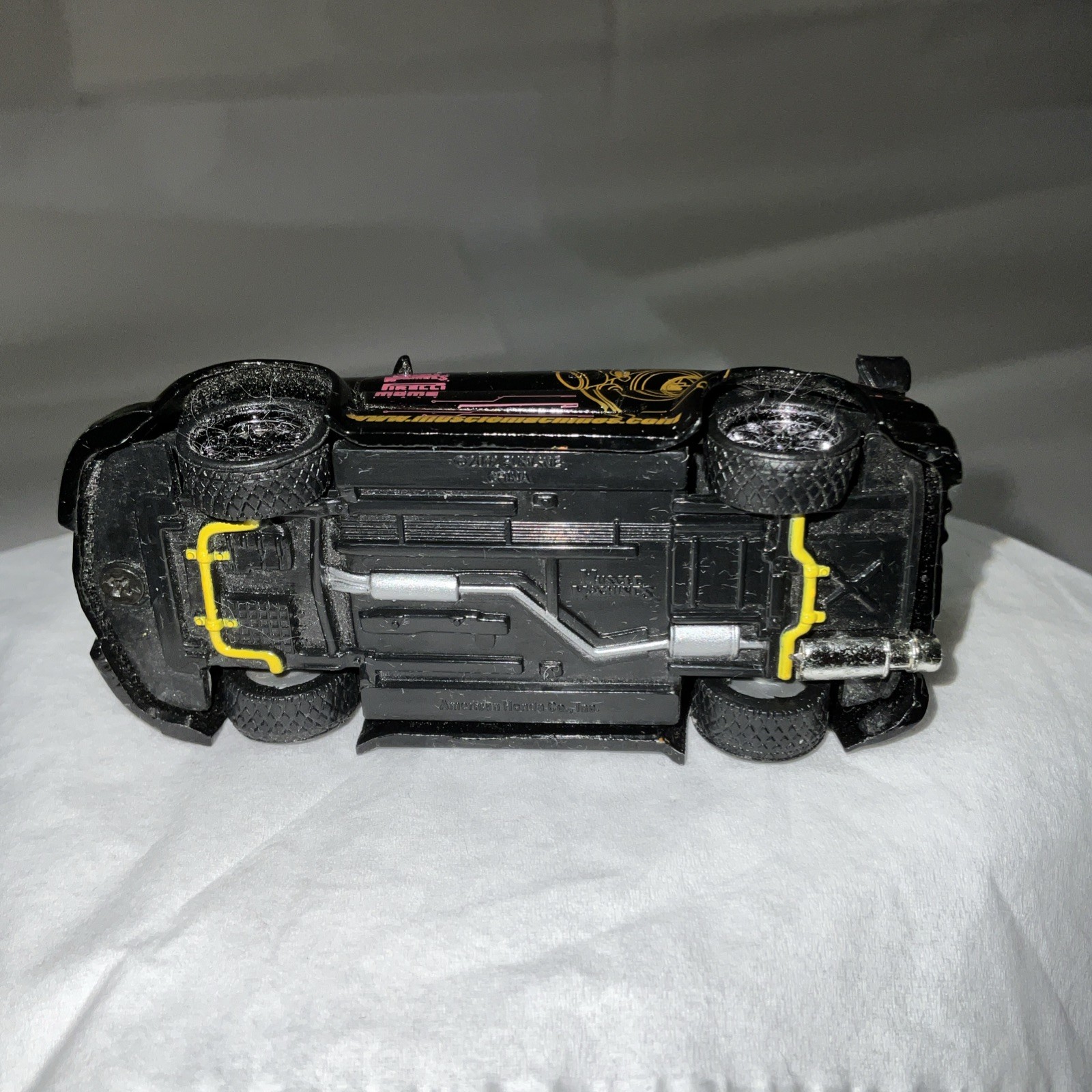 Muscle Machines2002 BlackNissanZeal Upmost Quality 1:64 Hood Does Not Stay Open-