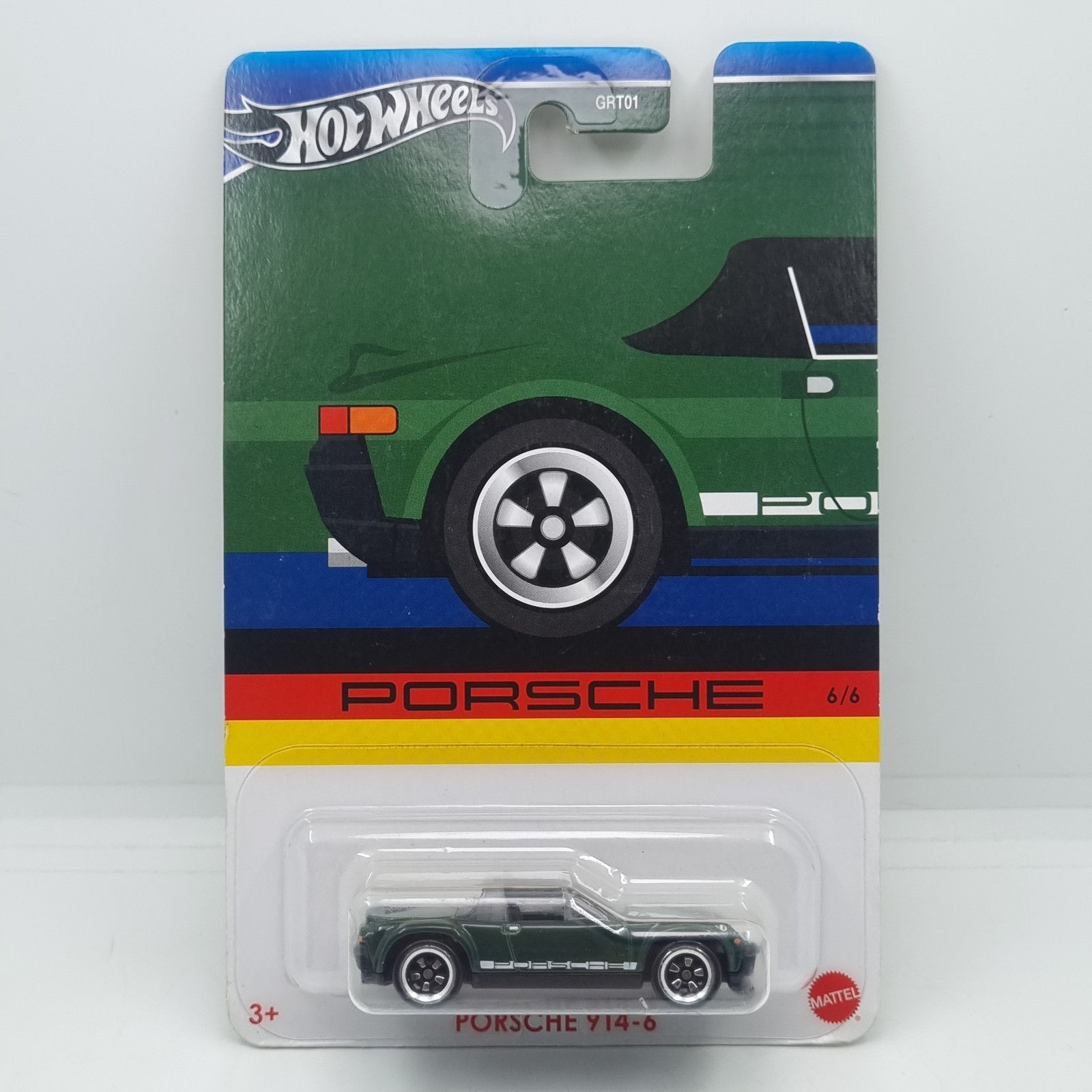 HOT WHEELS 2024 PORSCHE SERIES #6 CHASE PORSCHE 914-6 W/ PROTECTOR