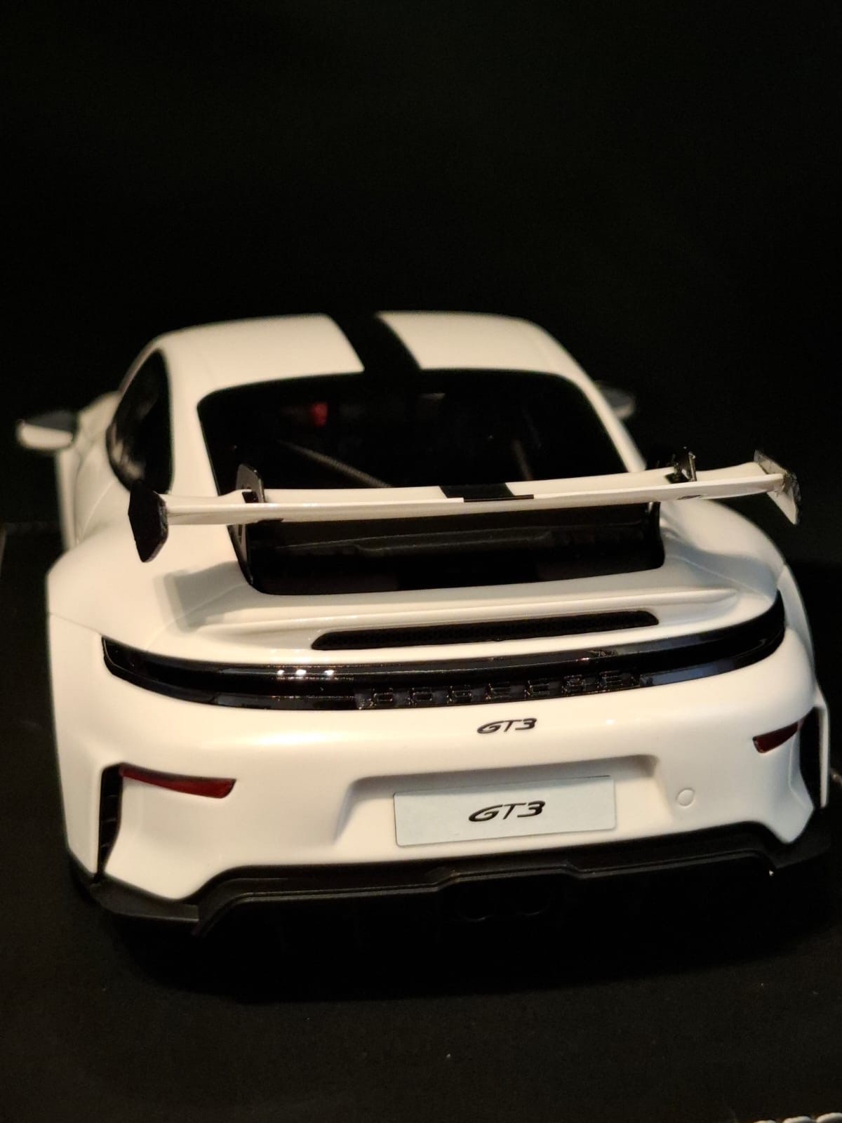 Porsche 911 GT3 (White/ black) [IVY Model] 1:18 scale#02/20