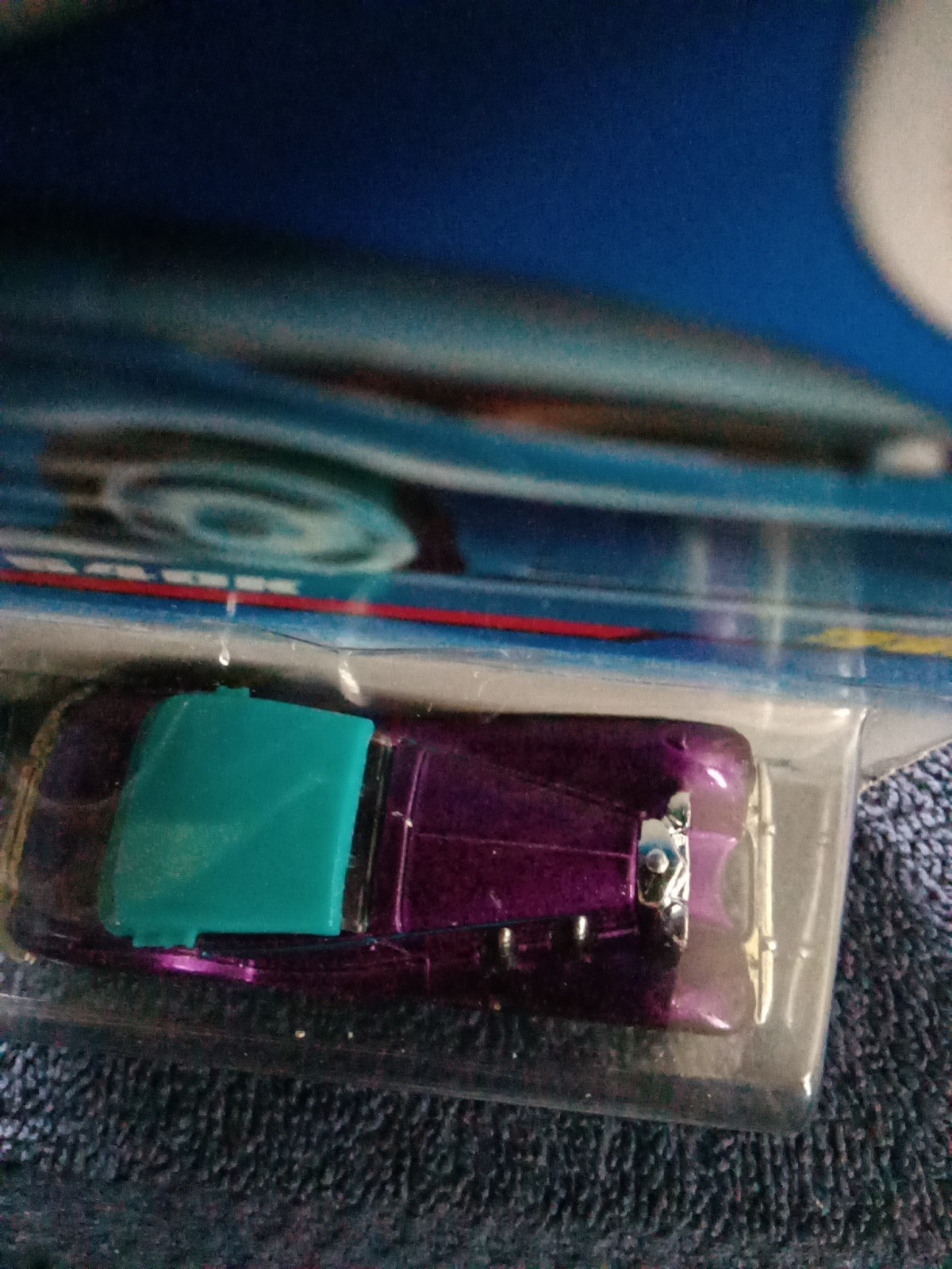 Hot Wheels Mercedes 540K Collector #788 Blue & Purple
