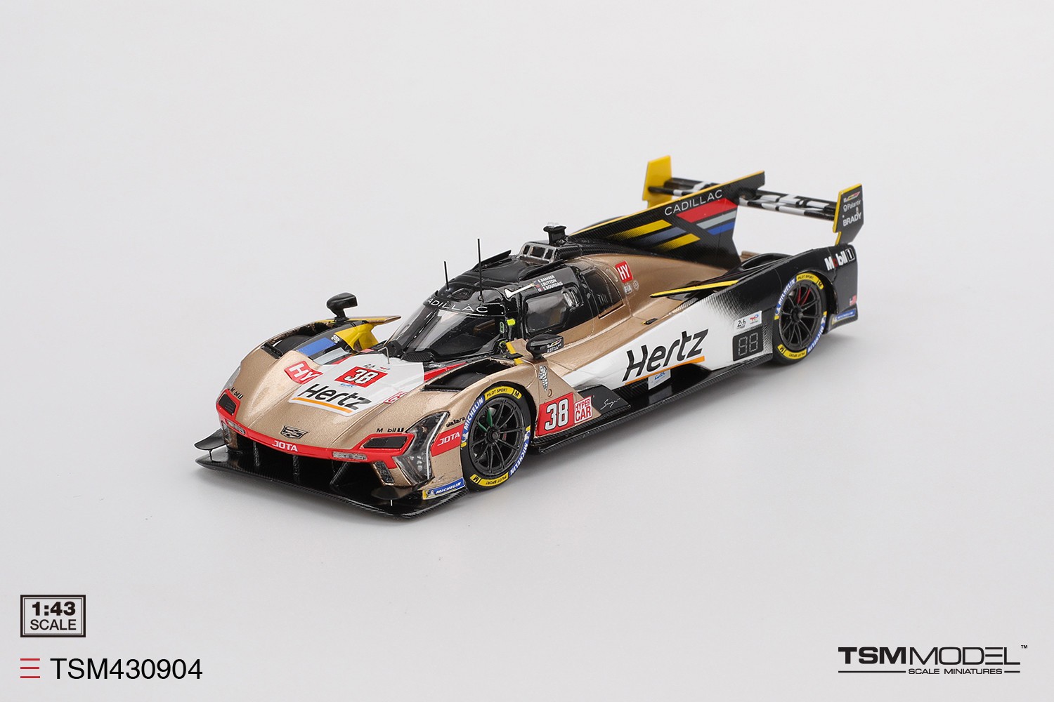 TSM-Model Cadillac V-Series.R – Hertz Team Jota -2025 Le Mans 1:43 Car TSM430904