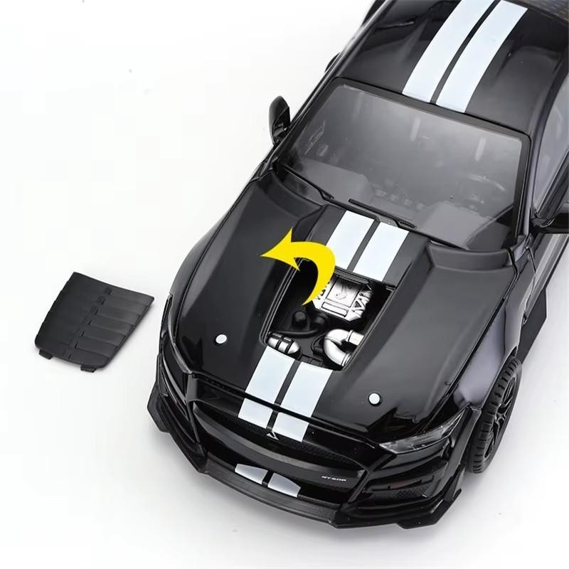 NEW 1:18 FORD Mustang GT500 Diecast Alloy Metal Car Model Collectable Toy Gift