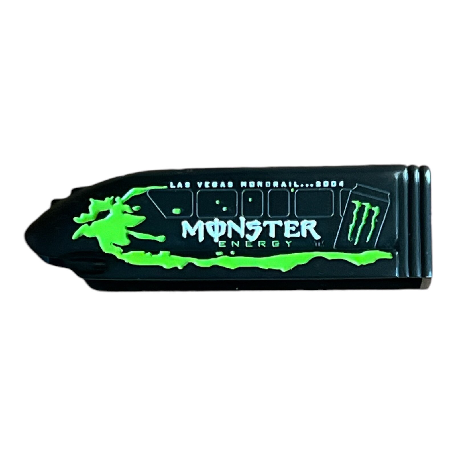 MONSTER ENERGY DIE CAST MONORAIL VERY RARE!! LAS VEGAS 2004 Rare