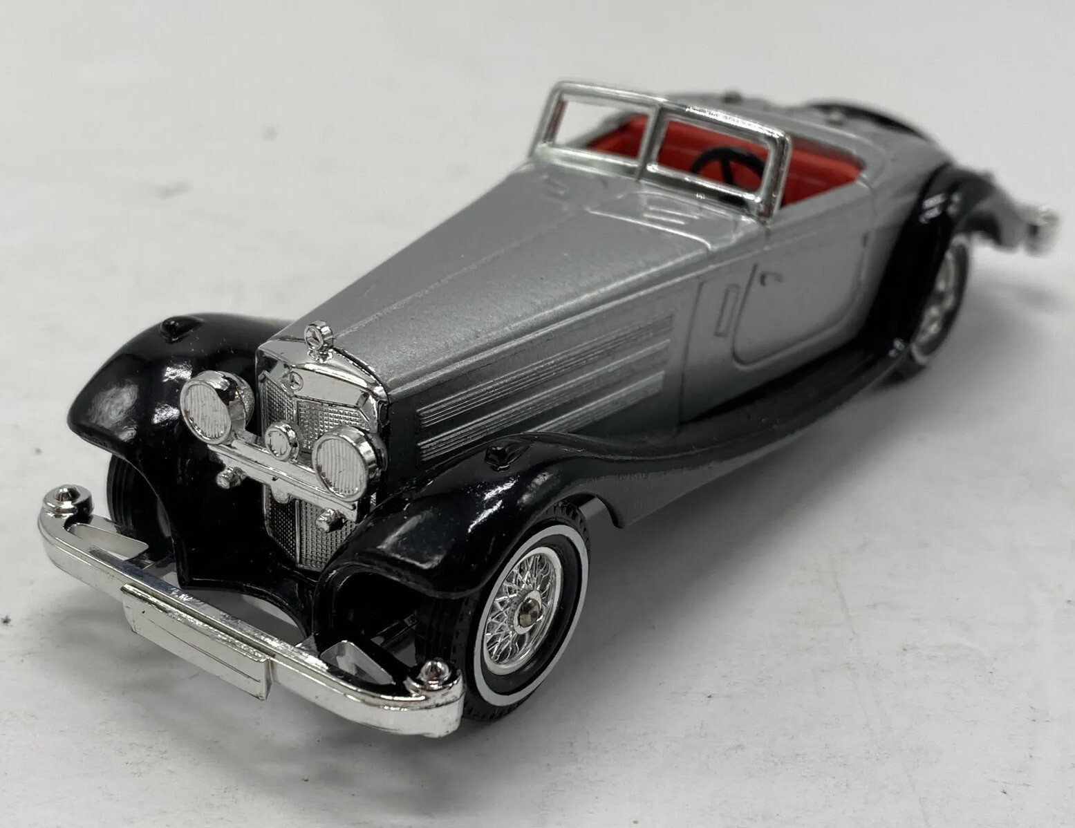 1937 MERCEDES 540K DIECAST CAR MATCHBOX MODELS OF YESTERYEAR Y-20 1:43 ORIG BOX