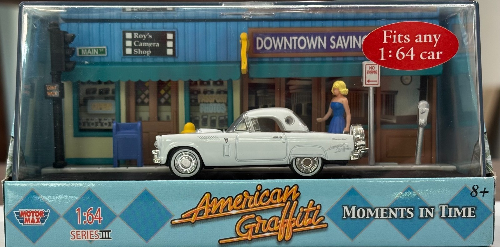 Motor Max American Graffiti Series III Diecast Lot 1:64 Dioramas 1:43 Cars 10 pc