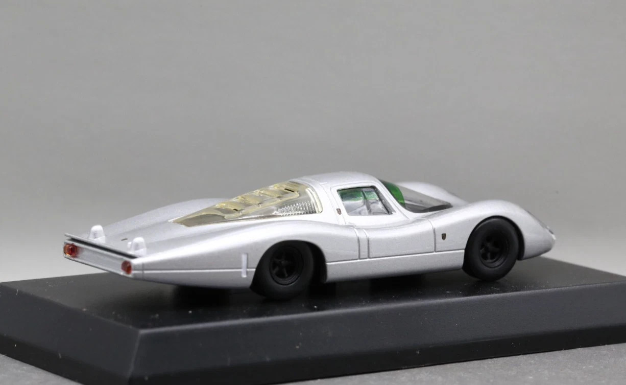 Kyosho 1/64 Porsche Collection 4 Porsche 907 LH Le Mans 24 Hours 1967 Silver