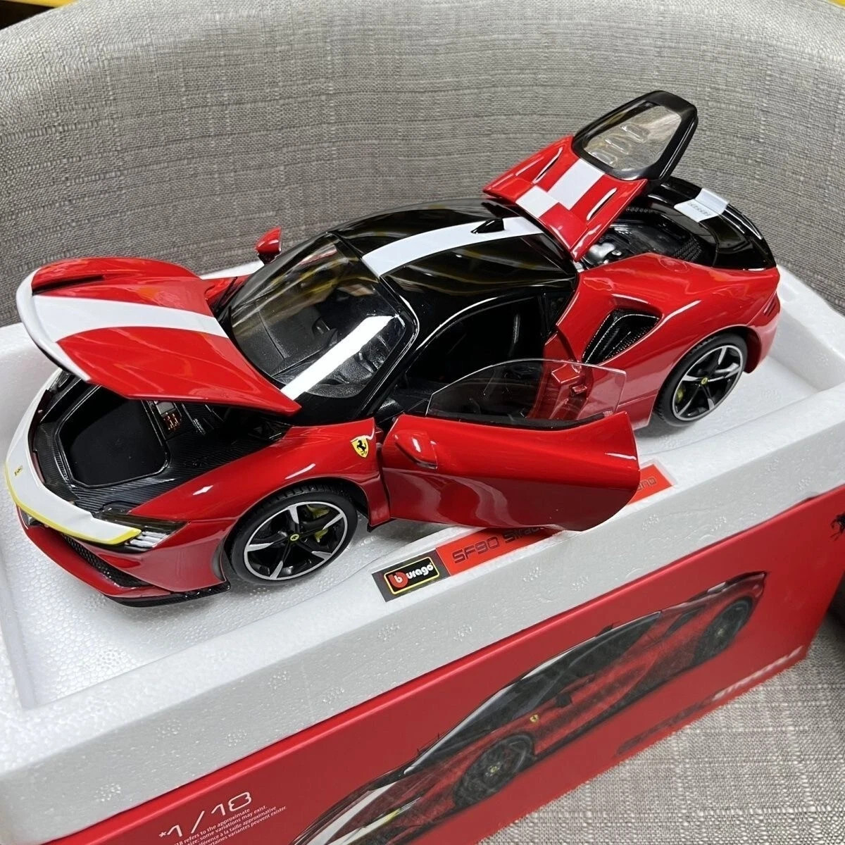 Bburago Signature Ferrari SF90 Stradale Assetto Fiorano 1:18 boxed NEW RRP £120+