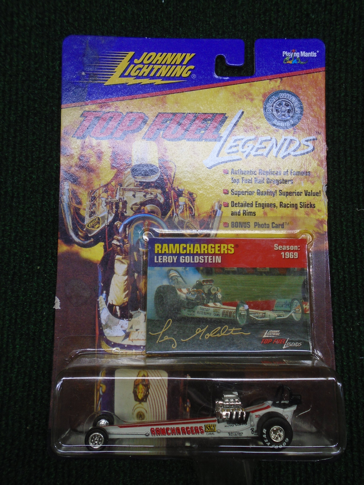 Johnny Lightning TOP FUEL LEGENDS GOLDSTEIN RAMCHARGERS (50000)