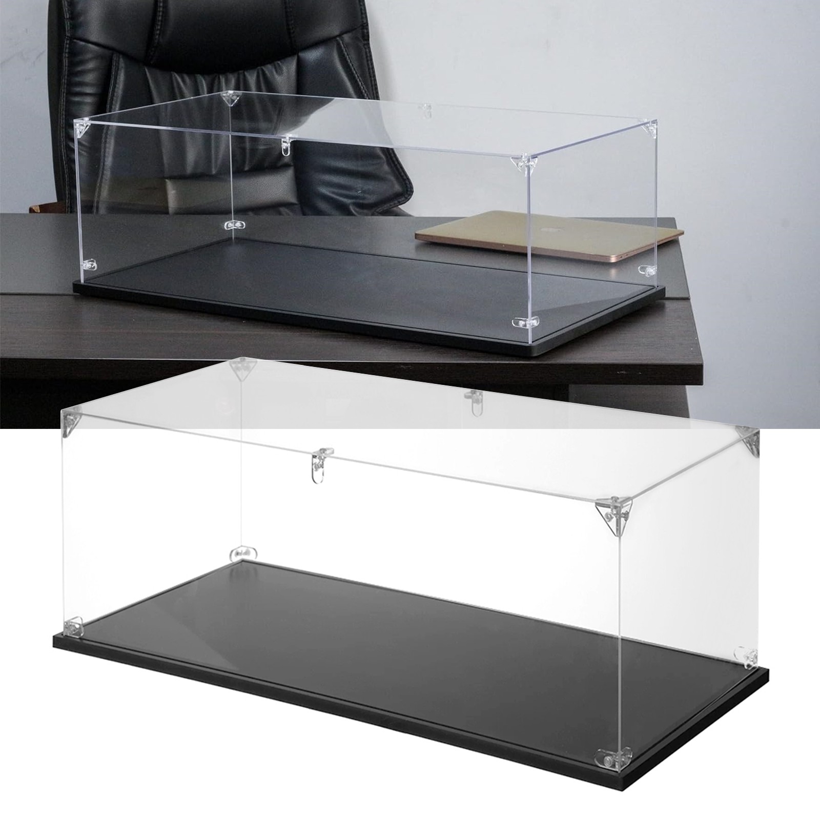 Acrylic Display Case Storage Box For Diecast Cars Collectibles Figures Doll Toys