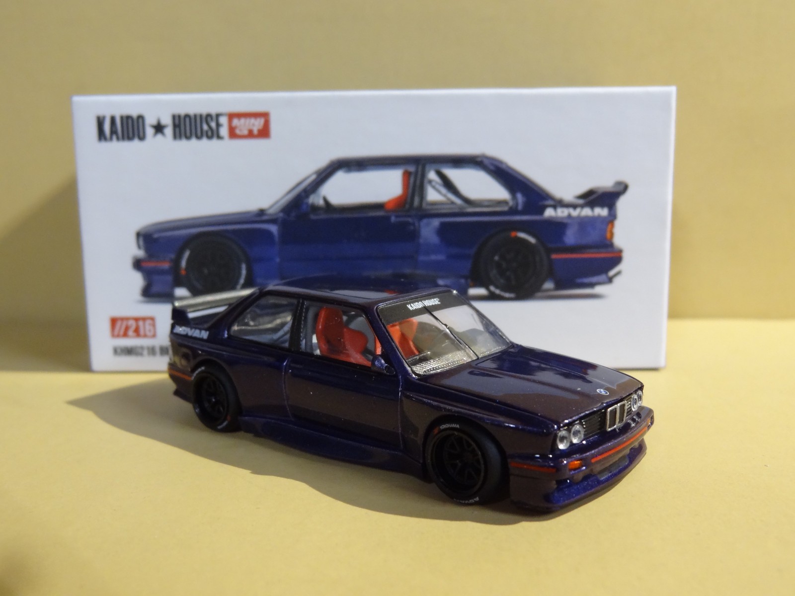 KAIDO HOUSE x MINI GT – PURPLE – BMW M3 KAIDO GT V2 #KHMG216 -SEALED