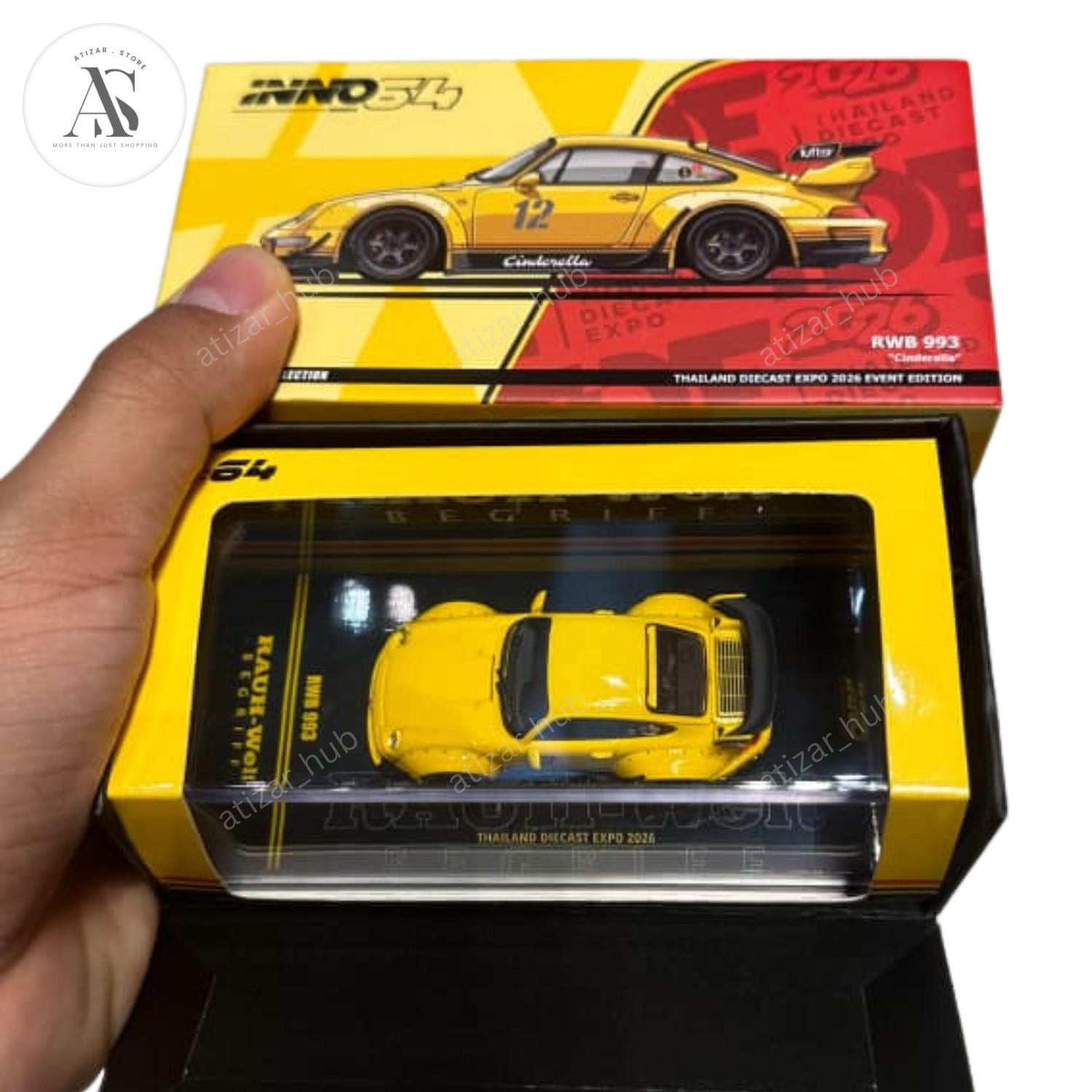 INNO64 RWB 993 Cinderella Thailand Diecast Expo TDE 2026 1:64 Limited Ed