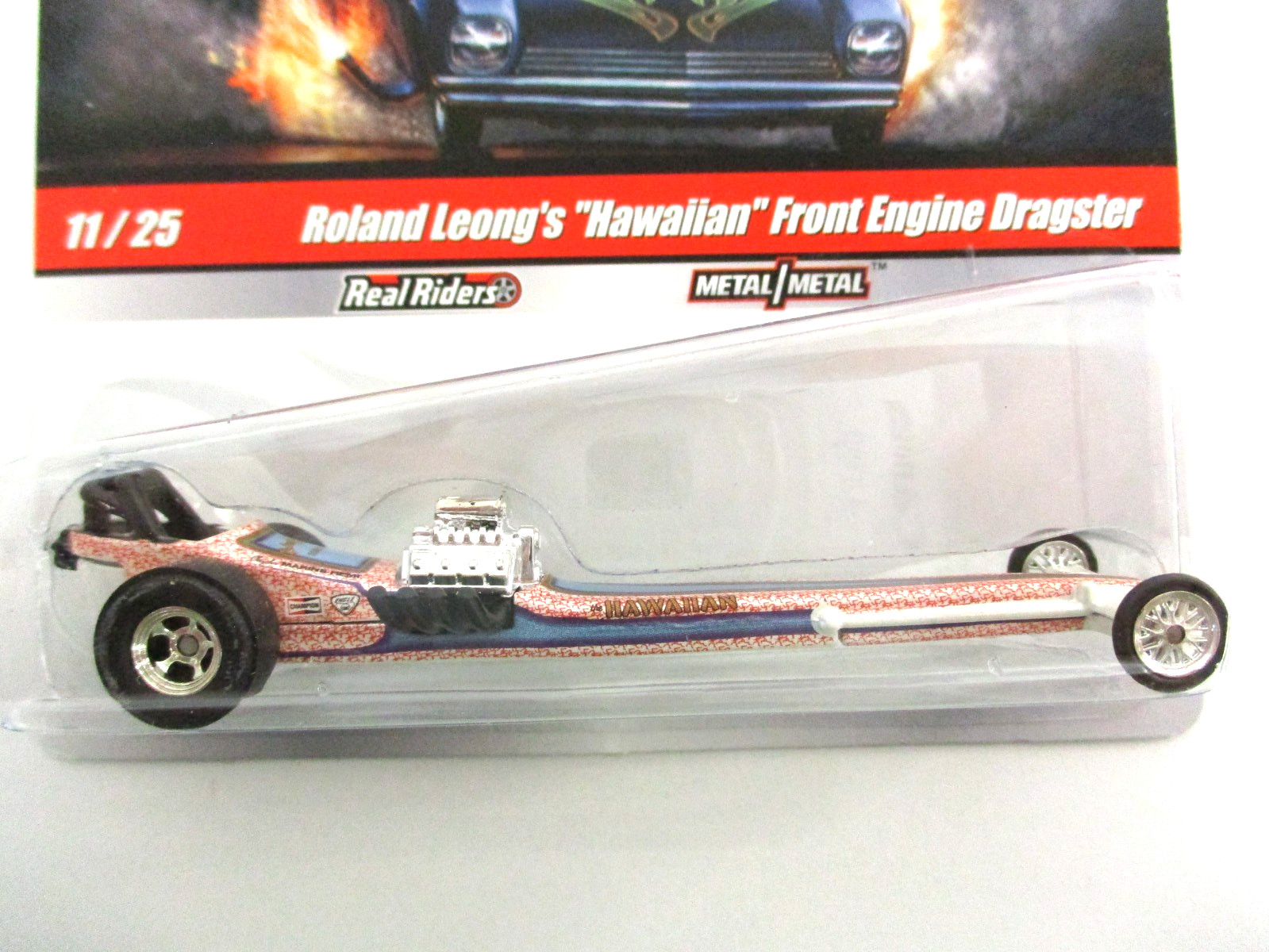 HOT WHEELS – DRAG STRIP DEMONS -ROLAND LEONG HAWAIIAN FRONT ENGINE DRAGSTER