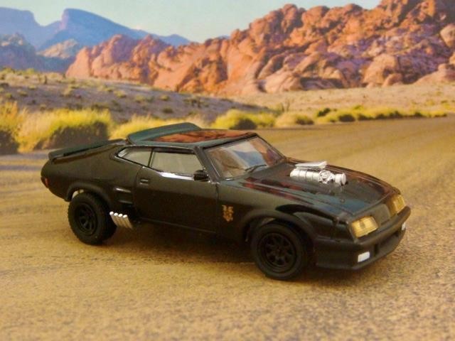 “V8 Interceptor” MAD MAX 1973 Ford Falcon XB GT 5.8L V8 Coupe 1/64 scale Ltd V