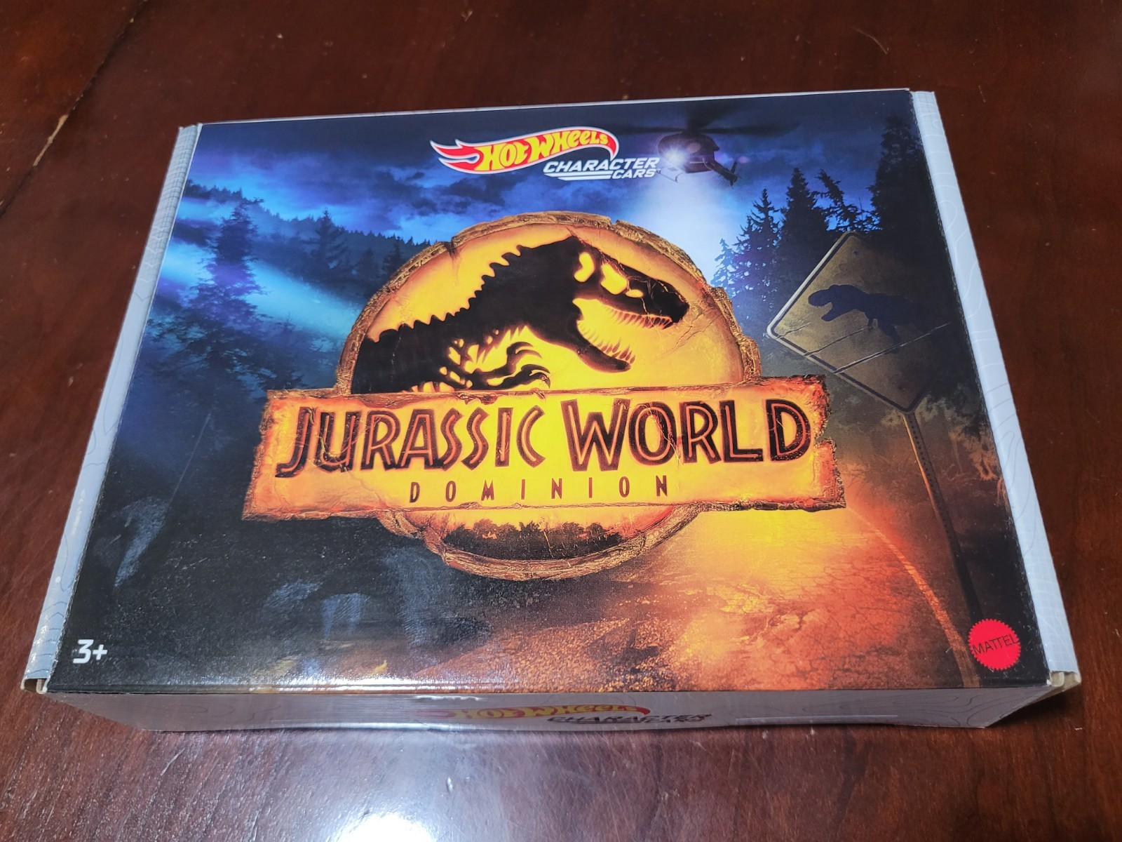 Mattel Hot Wheels Jurassic World Dominion Toy Character Cars Gift 5-Pack 1:64