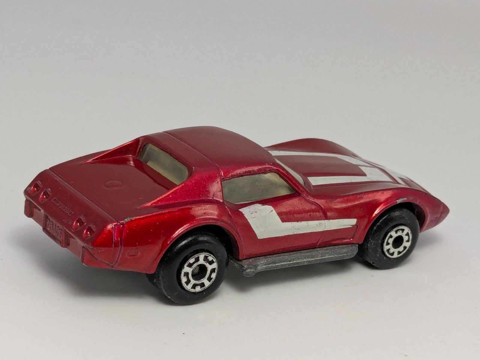 Vintage 1976 Matchbox Superfast Lesney Red Corvette Stingray Car No. 62