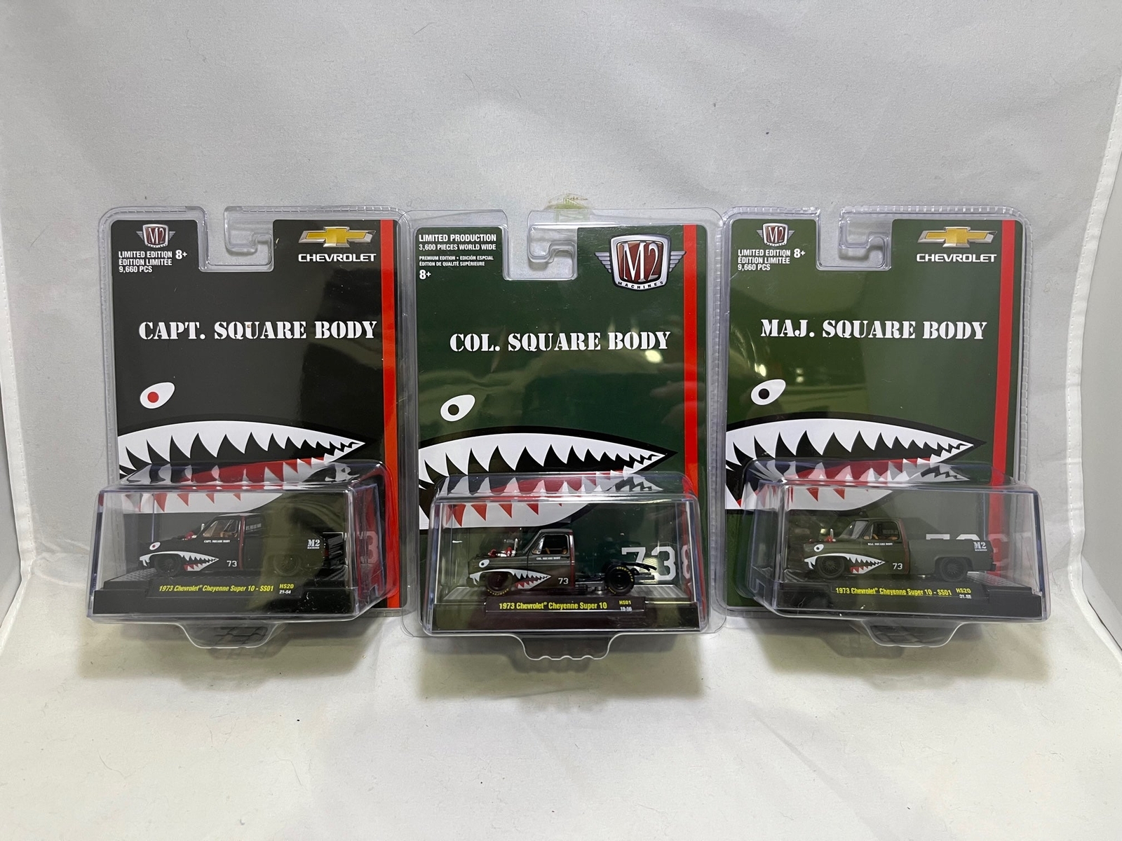 # 01087 – 1:64 M2 Military Casting Lot – 4 Pcs.