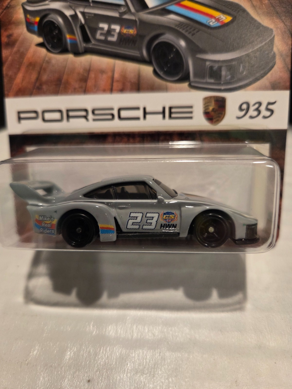 HOT WHEELS 23RD COLLECTORS NATIONALS GRAY PORSCHE 935 NEWSLETTER CAR