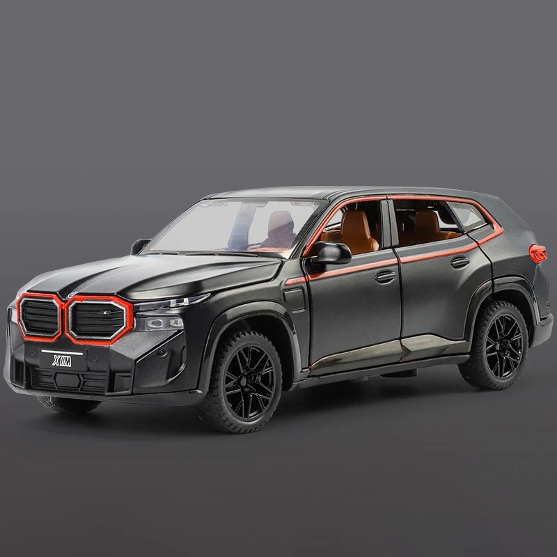 1:32 The XM SUV Alloy Sports Car Model Diecast Metal New Energy Car Vehicles Mod
