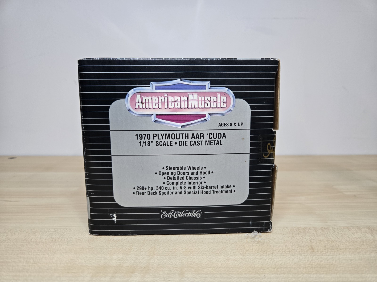 American Muscle 1/18 Campbell Collectibles 1970 Plymouth AAR Cuda Die Cast /2500