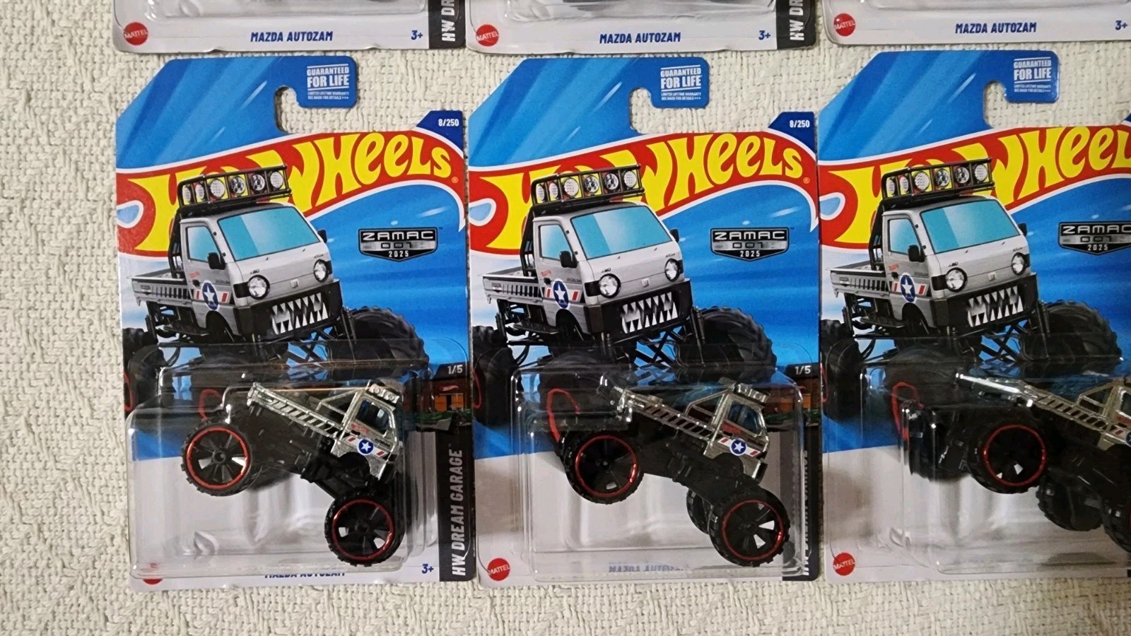 Hot Wheels 2025 Zamac Lot ; Custom ’53 Chevy & Mazda Autozam