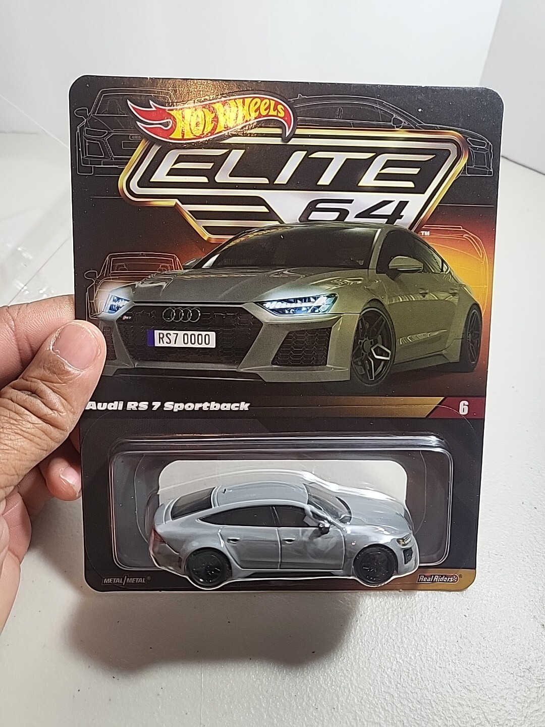 Hot Wheels Collectors Elite 64 Series Audi RS 7 Sportback #6 In Series