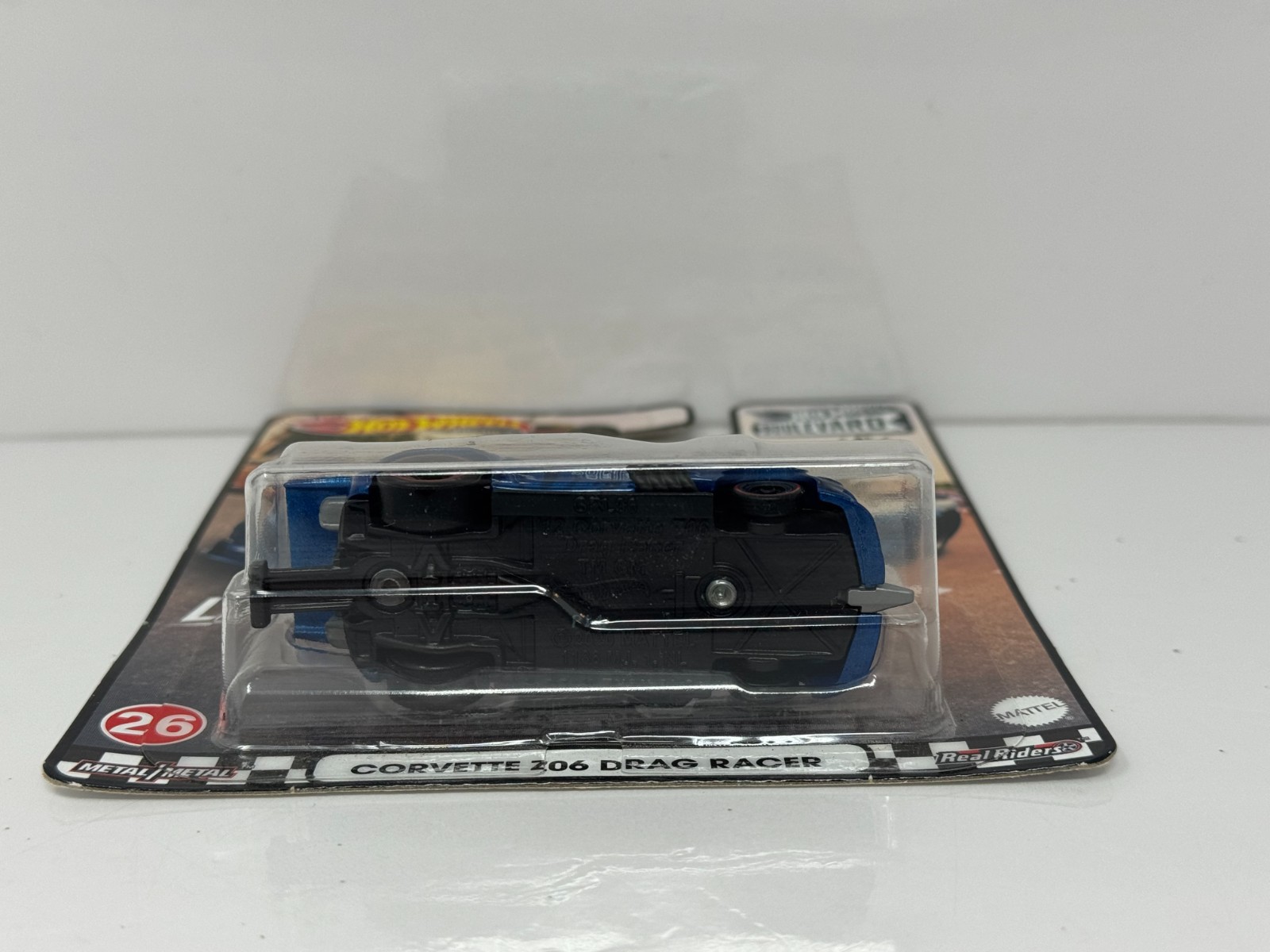 Hot Wheels Premium Boulevard #26 Corvette Z06 Drag Racer 1:64 Diecast