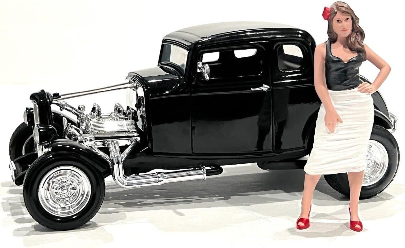 Pin-Up Girls Suzy Figure for 1/24 Scale Models by