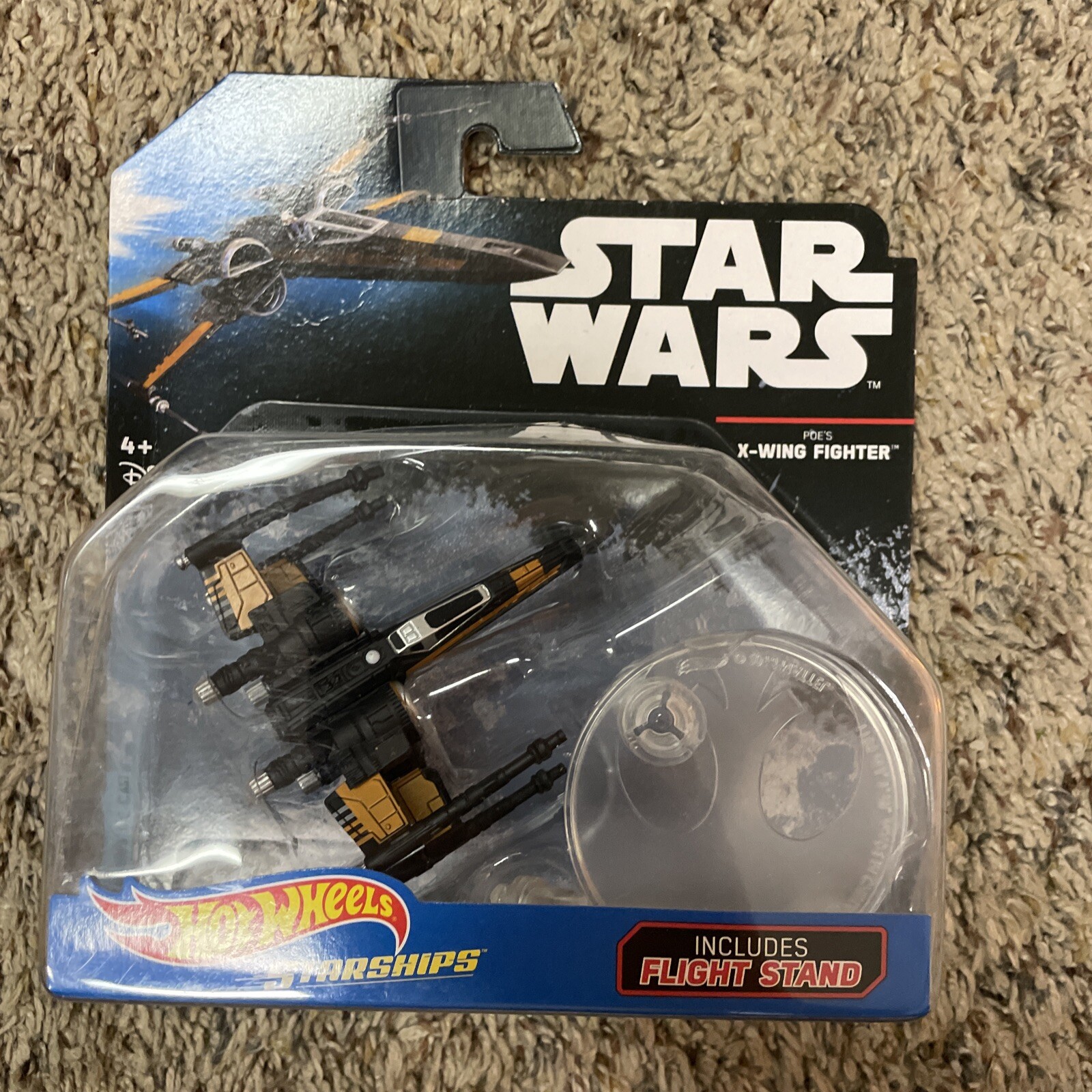 Lot Of 9 Star Wars Hot Wheels Rogue One Starships NEW With Stand