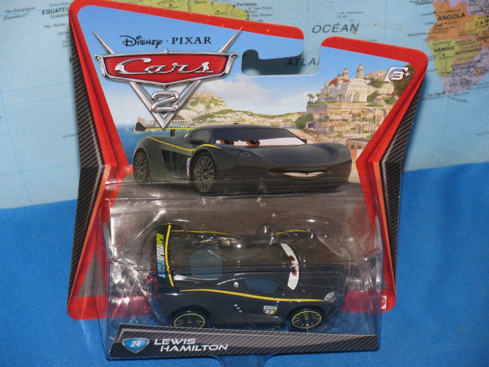 DISNEY PIXAR CARS 2 LEWIS HAMILTON #24 ***BRAND NEW & VHTF***