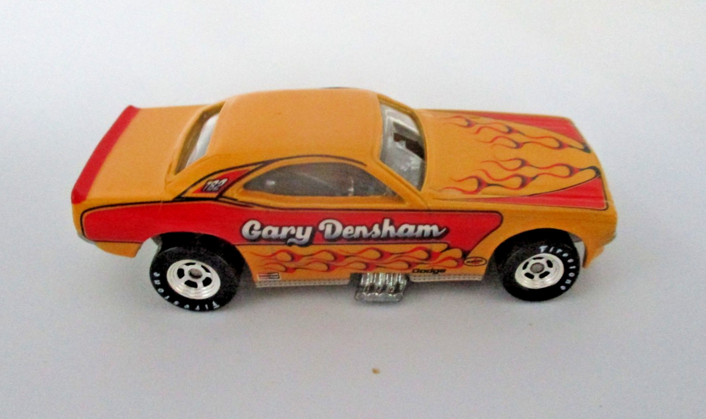 Real Riders VTG Hot Wheels Drag Strip Demons Gary Densham 1970 Dodge Challenger